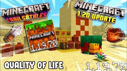 Minecraft PE/Bedrock 1.19.70 – Emote Update & Quality of Life Improvements Thumbnail