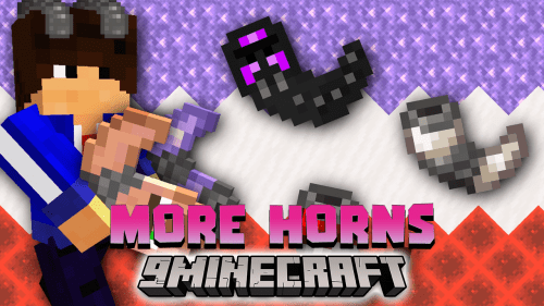 More Horns Data Pack (1.19.4, 1.19.2) – Custom Horns! Thumbnail