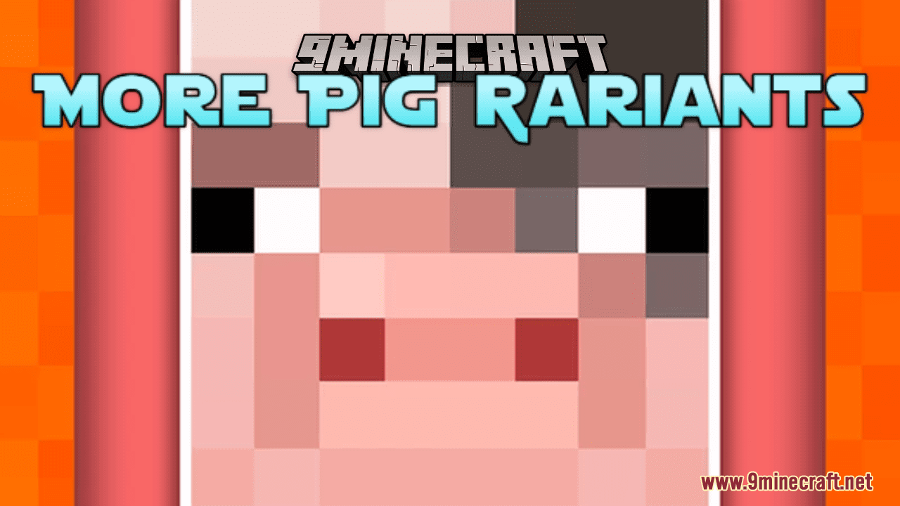 More Pig Variants Resource Pack (1.20.6, 1.20.1) - Texture Pack 1