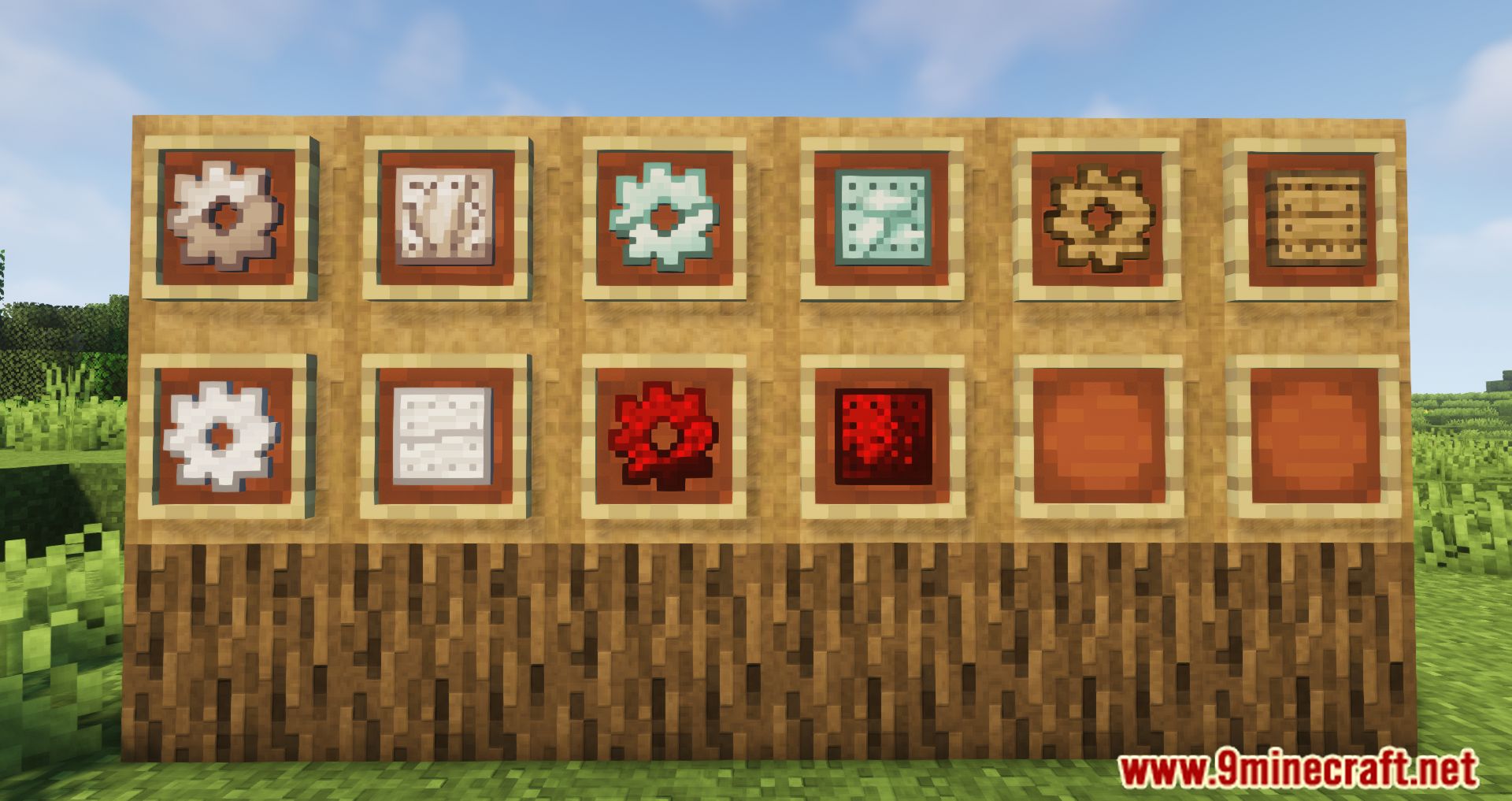 More Plates Revamped Mod (1.16.5, 1.15.2) - Gears, Plates and Rods 5