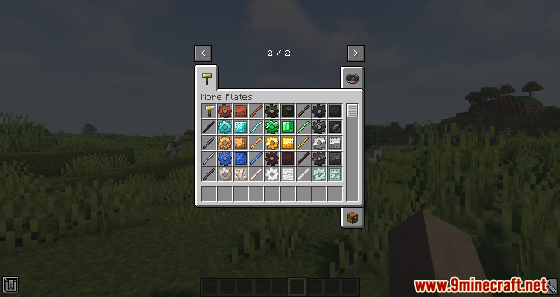More Plates Revamped Mod (1.16.5, 1.15.2) - Gears, Plates and Rods 7
