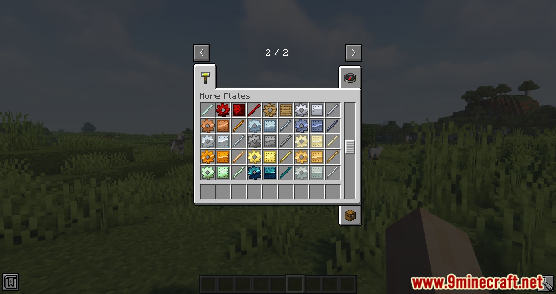 More Plates Revamped Mod (1.16.5, 1.15.2) - Gears, Plates and Rods 8