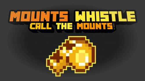 Mounts Whistle Addon (1.20, 1.19) – Callable Horse Mod for MCPE/Bedrock Thumbnail