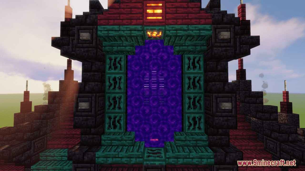 Nether Crimson House Map (1.20.4, 1.19.4) - Fresh From The Nether 6