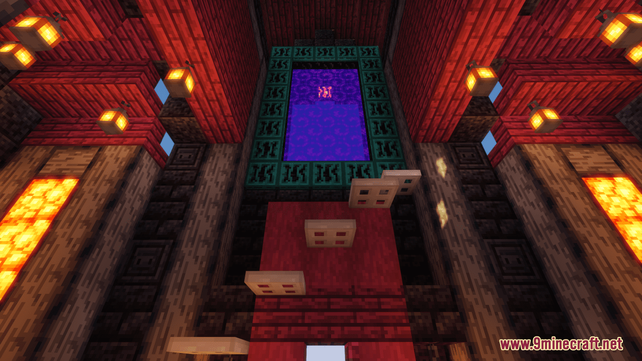 Nether Crimson House Map (1.20.4, 1.19.4) - Fresh From The Nether 11