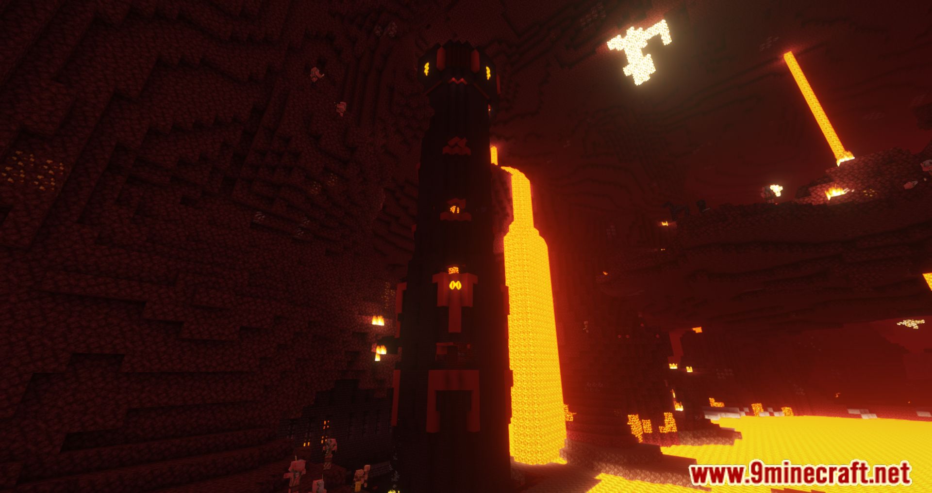 Nether Hexed Kingdom Mod (1.16.5, 1.12.2) - New Structures And Creatures For The Nether 3