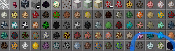 New Spawn Eggs Addon (1.19) - MCPE/Bedrock Mod 2