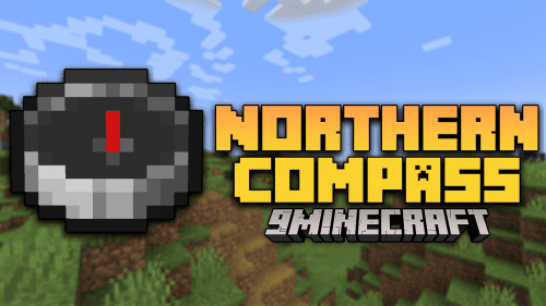 Northern Compass Mod (1.21.1, 1.20.1) – Makes The Minecraft Compass Point North Thumbnail