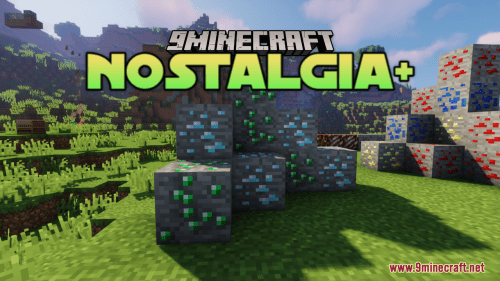 Nostalgia+ Resource Pack (1.20.6, 1.20.1) – Texture Pack Thumbnail