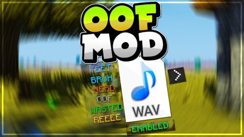 OOF Mod (1.8.9) – Minecraft Custom Death Sounds Thumbnail