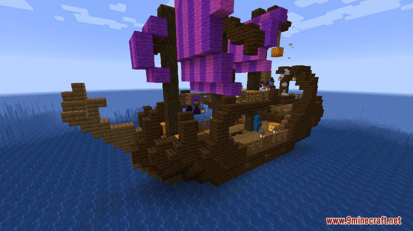 Ocean Villager Mod (1.19.3, 1.18.2) - New Ships and Villagers 2