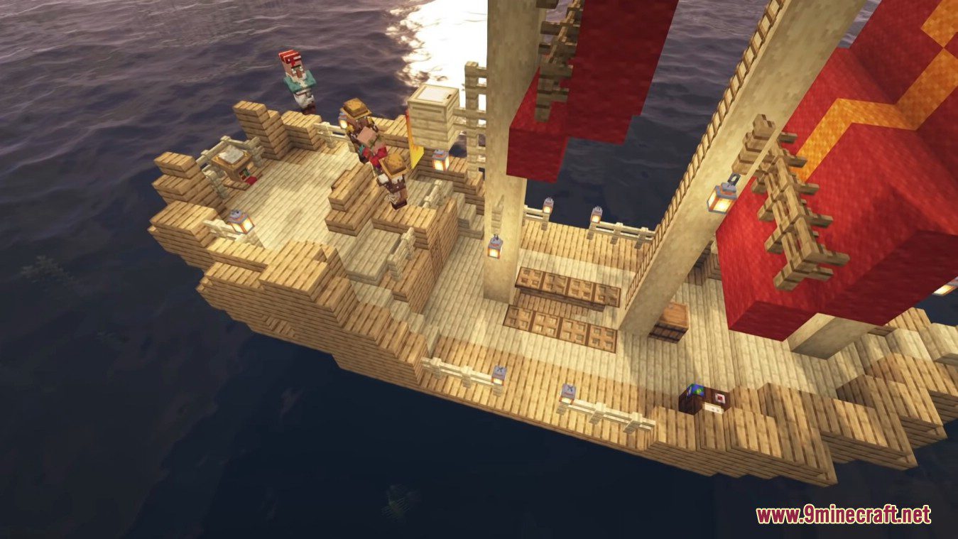 Ocean Villager Mod (1.19.3, 1.18.2) - New Ships and Villagers 13