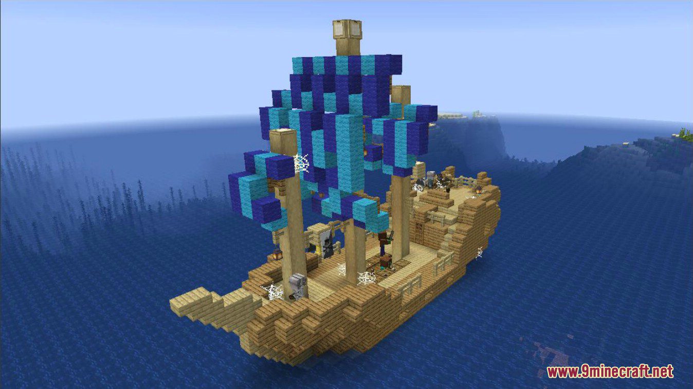 Ocean Villager Mod (1.20.4, 1.19.4) - New Ships and Villagers 5