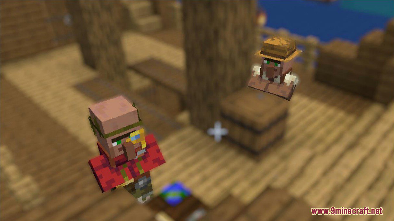 Ocean Villager Mod (1.19.3, 1.18.2) - New Ships and Villagers 8