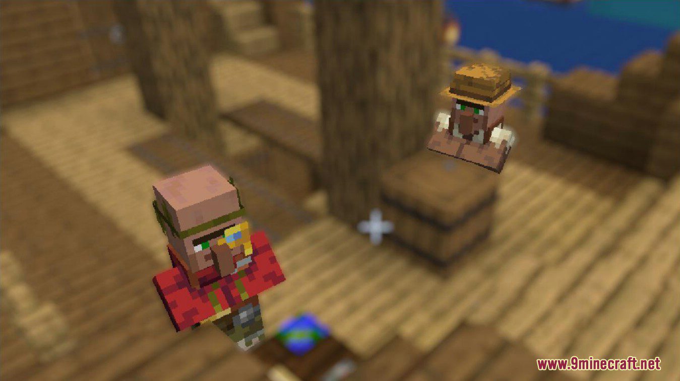 Ocean Villager Mod (1.20.4, 1.19.4) - New Ships and Villagers 8