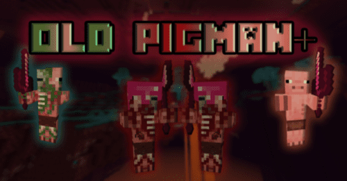 Old Pigman Plus Addon (1.20, 1.19) – MCPE/Bedrock Mod Thumbnail