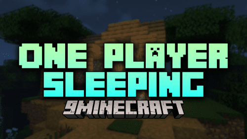 One Player Sleeping Mod (1.16.5, 1.15.2) – One Sleeps, The Night Will Pass Thumbnail