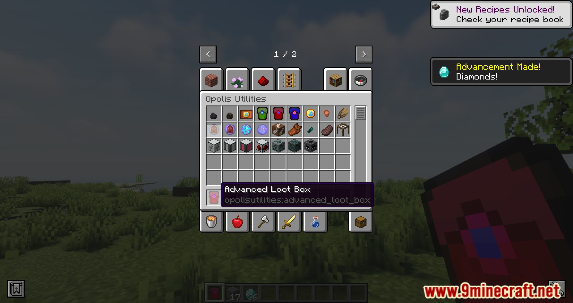 Opolis Utilities Mod (1.21, 1.20.1) - Some Of The Cool Items And Blocks 13