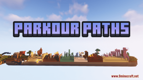 Parkour Paths Map (1.21.1, 1.20.1) – Choose Your Own Path! Thumbnail