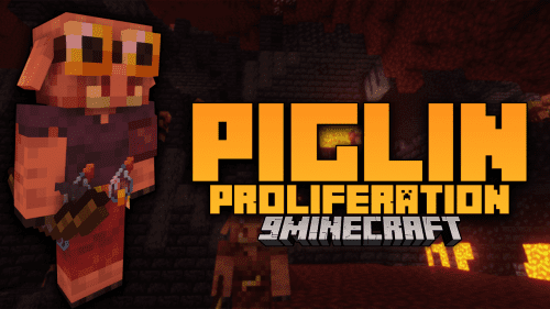 Piglin Proliferation Mod (1.21.1, 1.20.1) – Expand On The Piglin Race Thumbnail