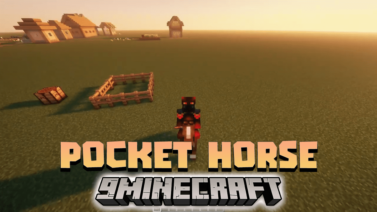 Pocket Horse Data Pack (1.19.4) - Portable Horses 1