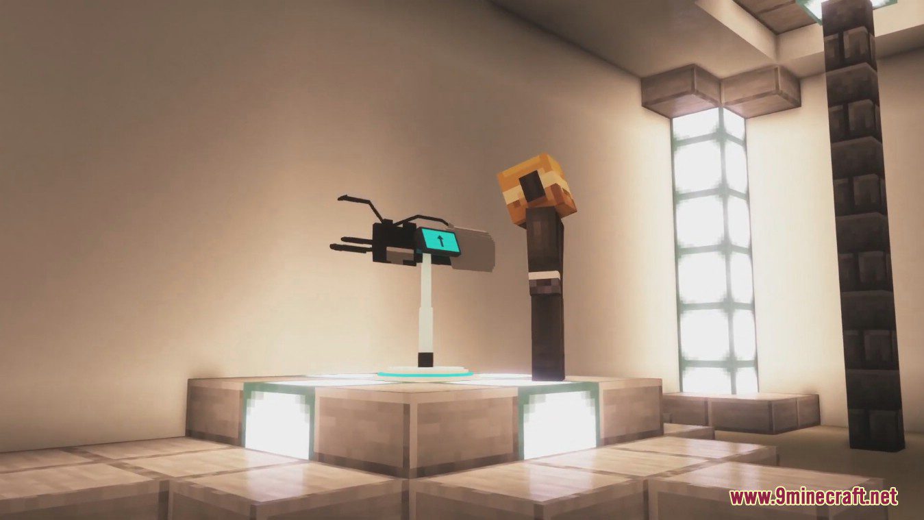 Portal Gun Totality Mod (1.19.2, 1.18.2) - Amazing SCI-FI Blocks and Items 2