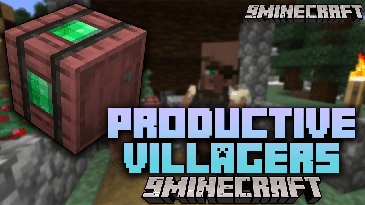 Productive Villagers Mod (1.20.1, 1.19.2) - Make Villagers More Productive! 1