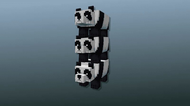 Puffier Pandas Texture Pack (1.19) - MCPE/Bedrock 12