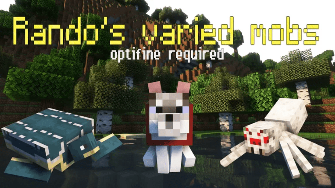 Rando's Varied Mobs Resource Pack (1.20.4, 1.19.4) - Texture Pack 1