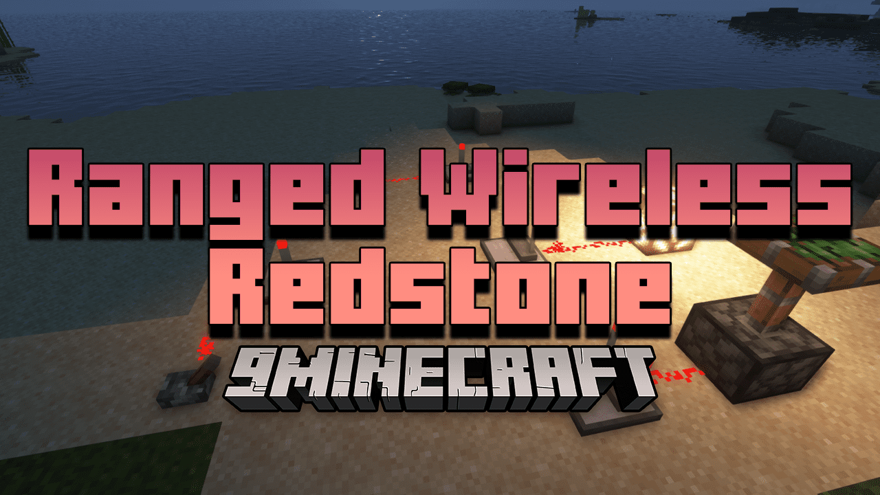 Ranged Wireless Redstone Mod (1.20.1, 1.19.3) - Transmit And Receive Redstone Waves 1