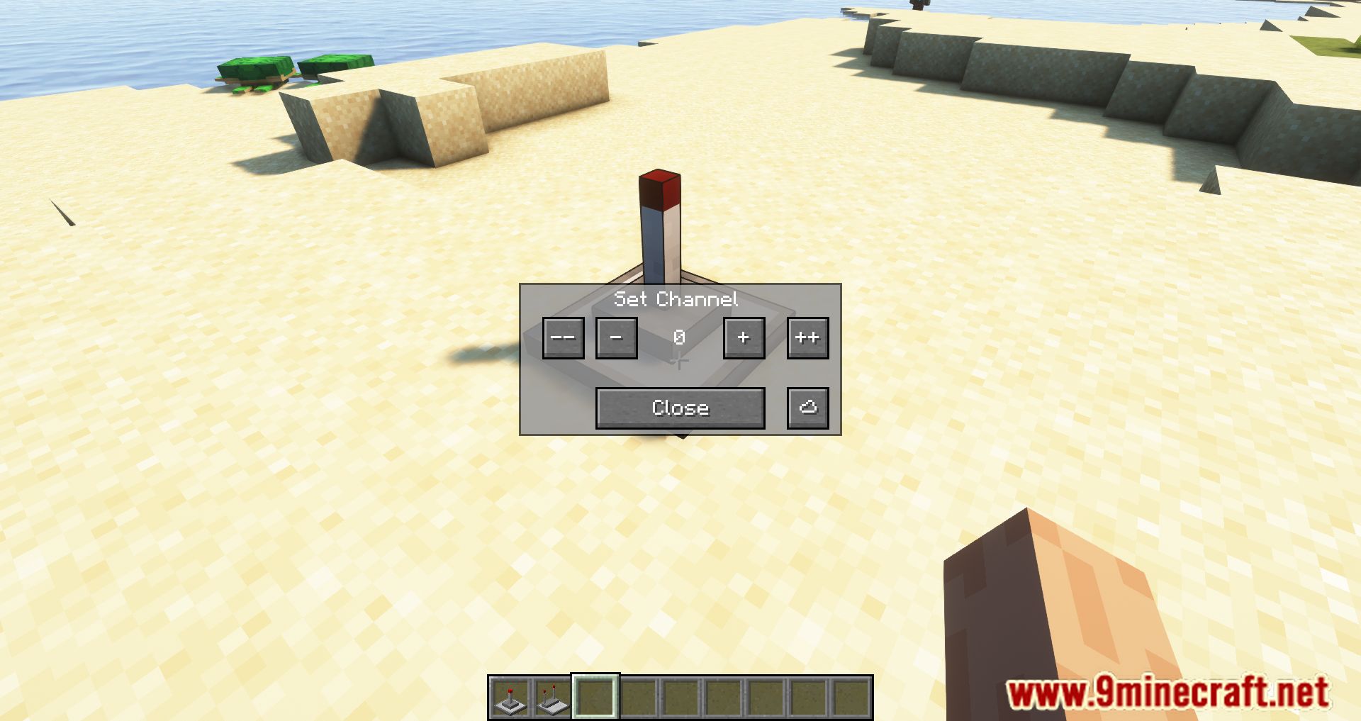 Ranged Wireless Redstone Mod (1.20.1, 1.19.3) - Transmit And Receive Redstone Waves 2