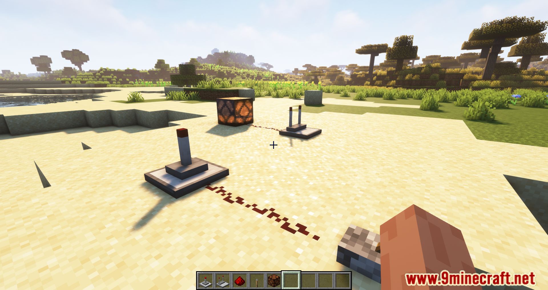 Ranged Wireless Redstone Mod (1.20.1, 1.19.3) - Transmit And Receive Redstone Waves 7