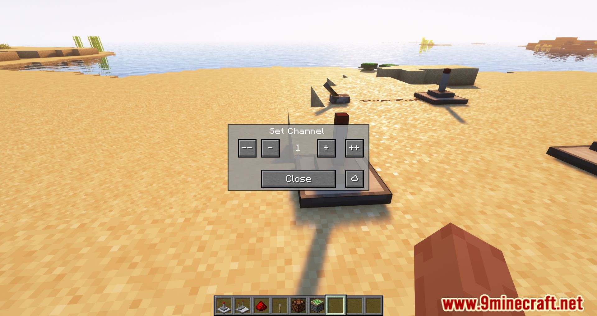 Ranged Wireless Redstone Mod (1.20.1, 1.19.3) - Transmit And Receive Redstone Waves 9