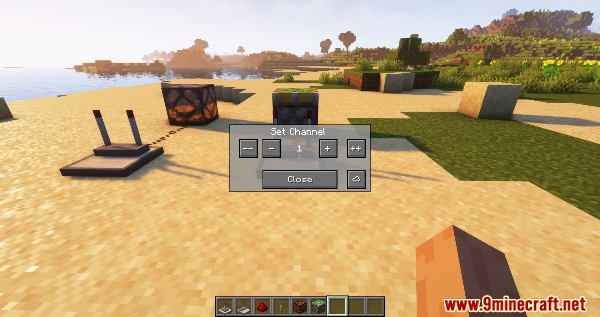 Ranged Wireless Redstone Mod (1.20.1, 1.19.3) - Transmit And Receive Redstone Waves 10