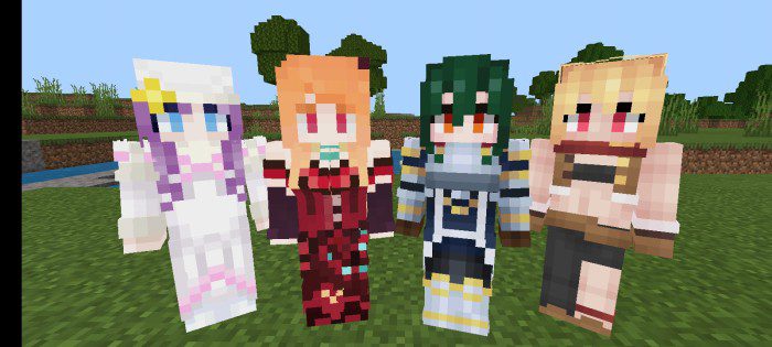 Nipa3008’s Moe Moe Waifus Revolution Addon (1.20, 1.19) - MCPE/Bedrock Mod 3