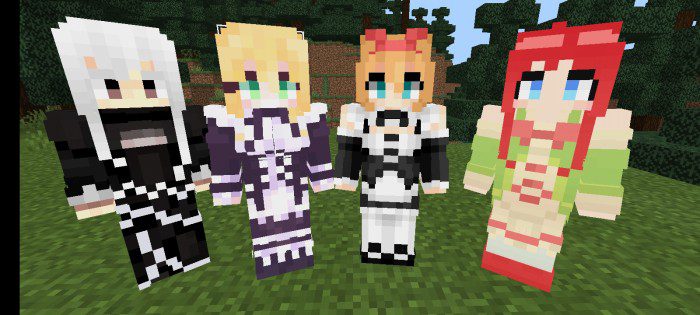 Nipa3008’s Moe Moe Waifus Revolution Addon (1.20, 1.19) - MCPE/Bedrock Mod 4