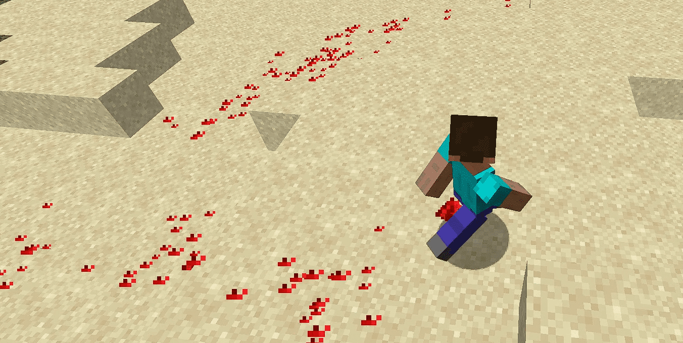 Realistic Blood Physics Mod (1.19.2, 1.18.2) - Chance of Bleeding 4