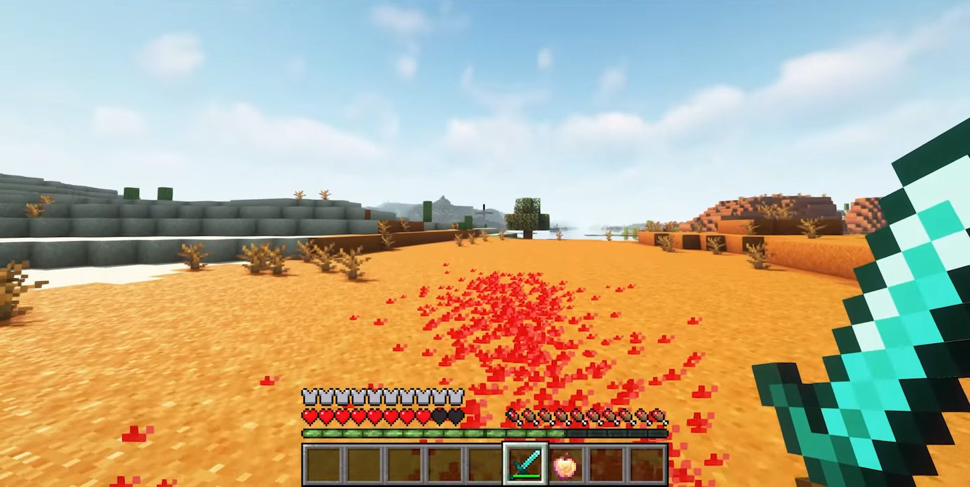 Realistic Blood Physics Mod (1.19.2, 1.18.2) - Chance of Bleeding 13