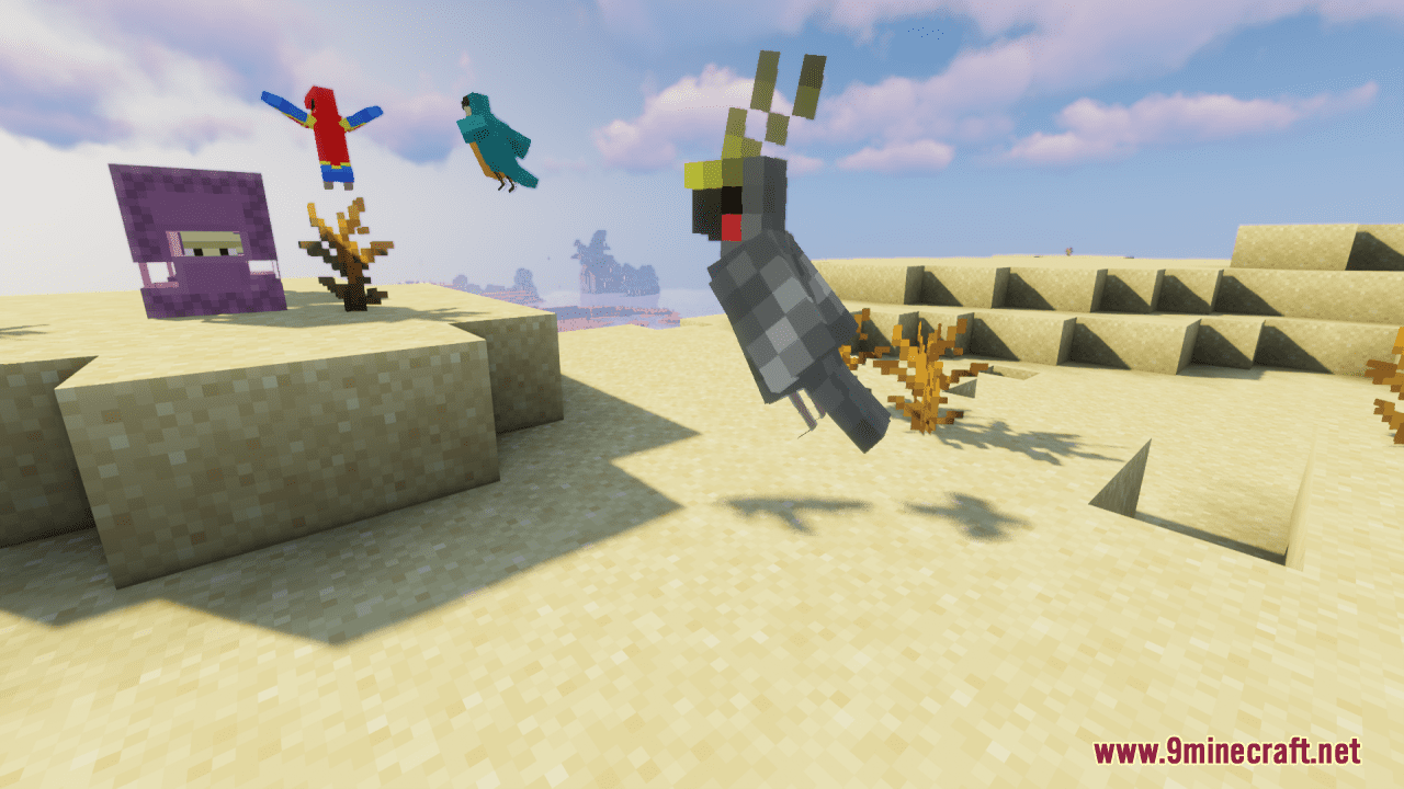 Realistic Parrots Resource Pack (1.20.6, 1.20.1) - Texture Pack 12