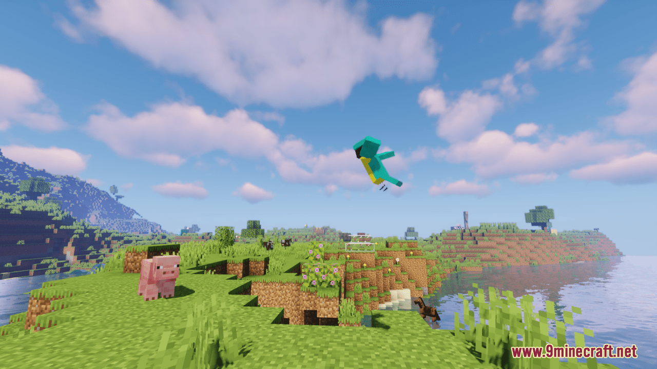 Realistic Parrots Resource Pack (1.20.6, 1.20.1) - Texture Pack 3