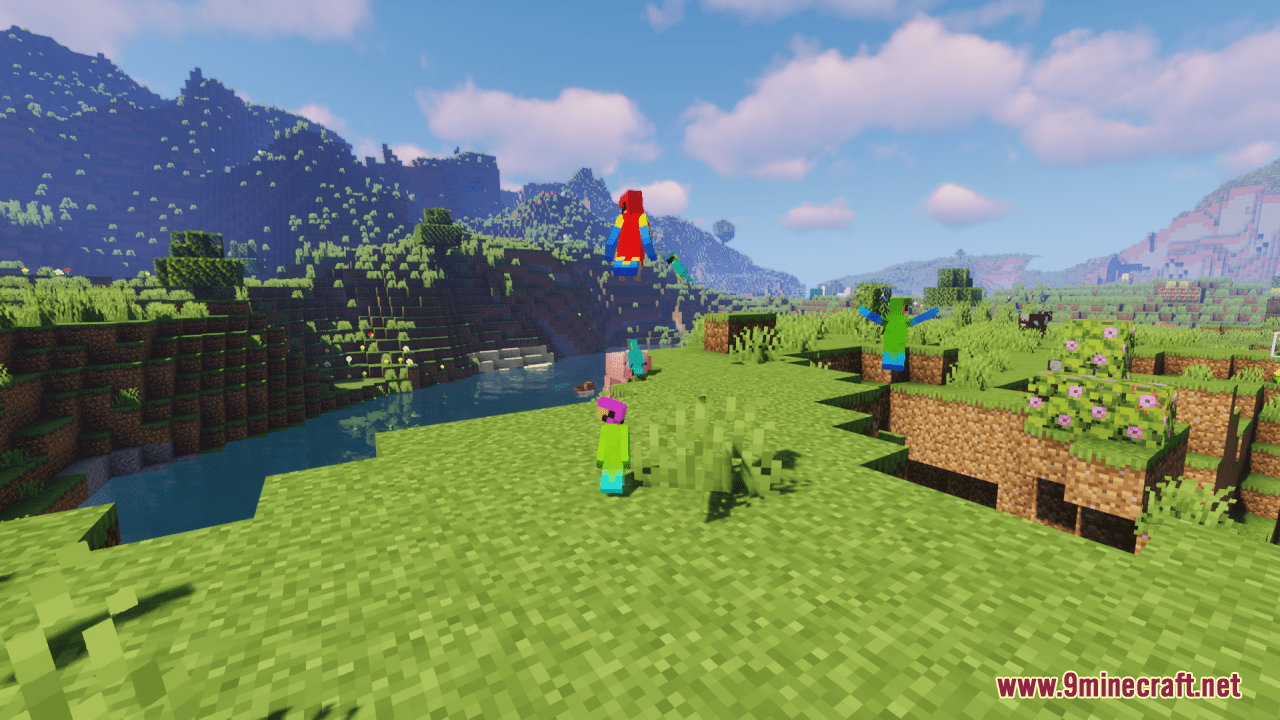 Realistic Parrots Resource Pack (1.20.6, 1.20.1) - Texture Pack 7