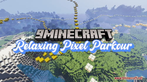 Relaxing Pixel Parkour Map (1.21.1, 1.20.1) – Parkour To Relax Thumbnail