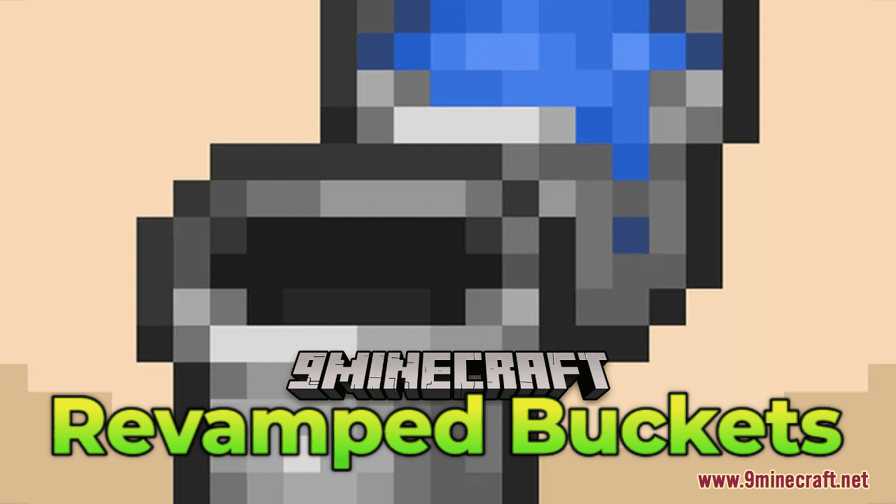 Revamped Buckets Resource Pack (1.20.6, 1.20.1) - Texture Pack 1