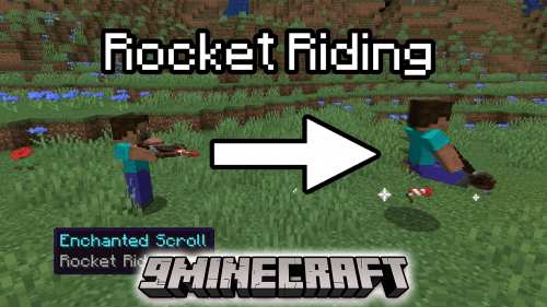 Rideable Rocket Data Pack (1.19.4, 1.19.2) – Fly Anywhere! Thumbnail