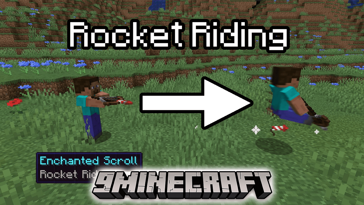 Rideable Rocket Data Pack (1.19.4, 1.19.2) - Fly Anywhere! 1