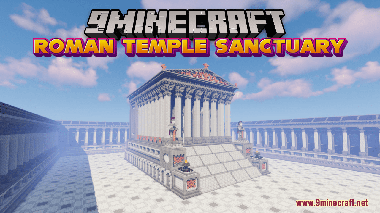 Roman Temple Sanctuary Map (1.21.1, 1.20.1) - Temple of The Divine Trajan 1