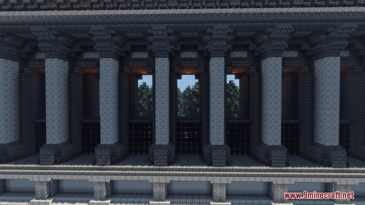 Roman Temple Sanctuary Map (1.21.1, 1.20.1) - Temple of The Divine Trajan 4