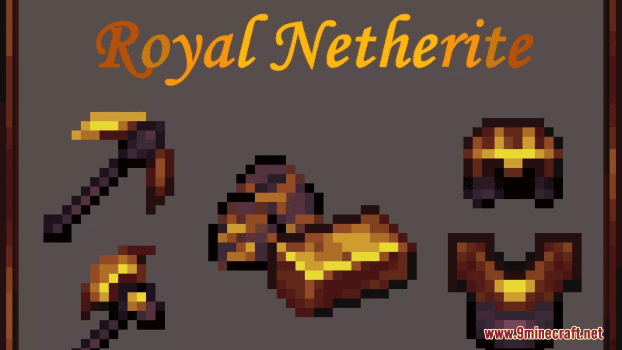 Royal Netherite Resource Pack (1.20.6, 1.20.1) - Texture Pack 1