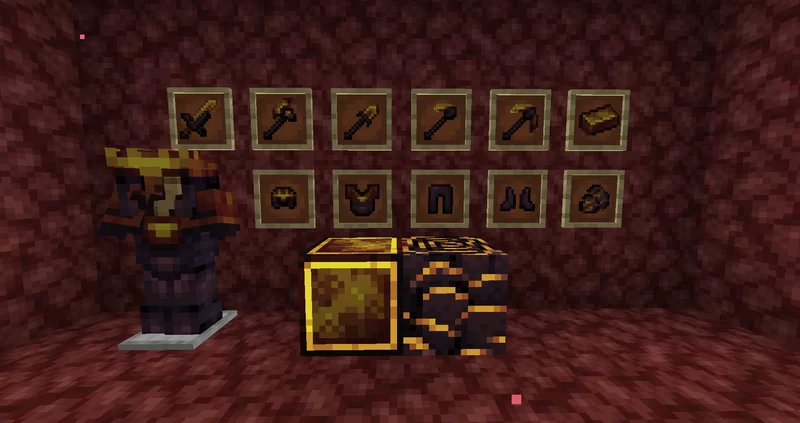 Royal Netherite Texture Pack (1.19) - Java/Bedrock 4