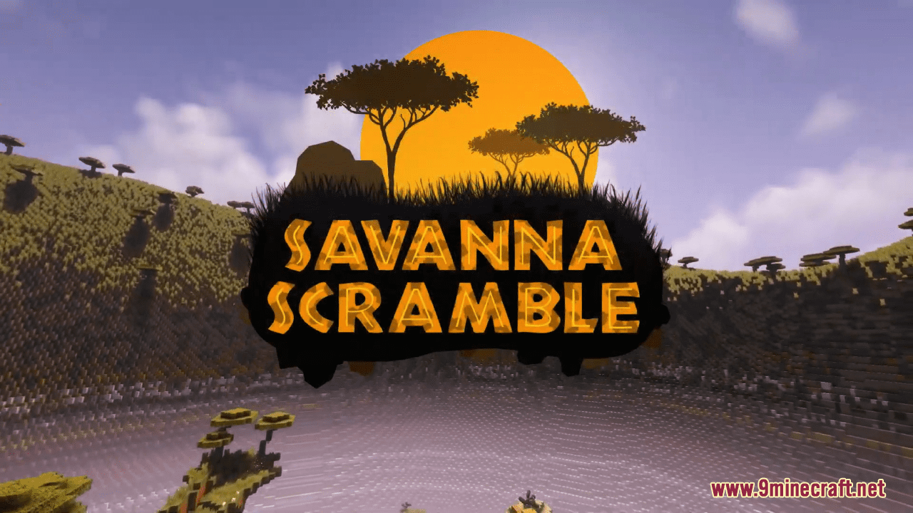 Savanna Scramble Map (1.21.1, 1.20.1) - Let's Go To Africa! 10